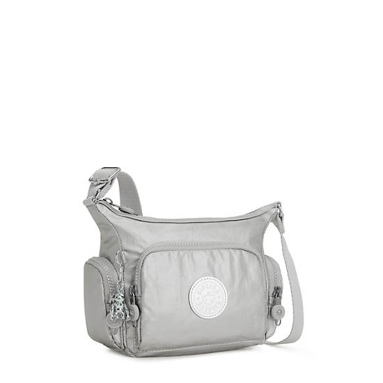 Sacs Crossbody Kipling Gabbie Mini Metallic Argent | FR 2092SG